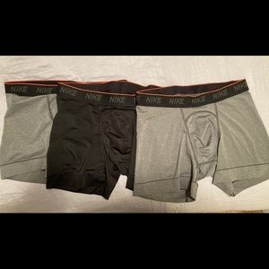 Lot of 3 never worn Nike boxer briefs